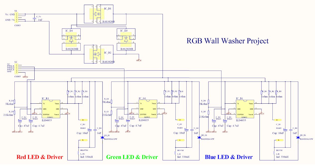 RGB LED light wall washer circuit diagram renault megane wiring diagram free download 